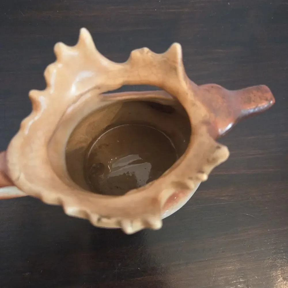 Vtg Austrian Figural Moose Elk Ceramic Creamer Pitcher 4